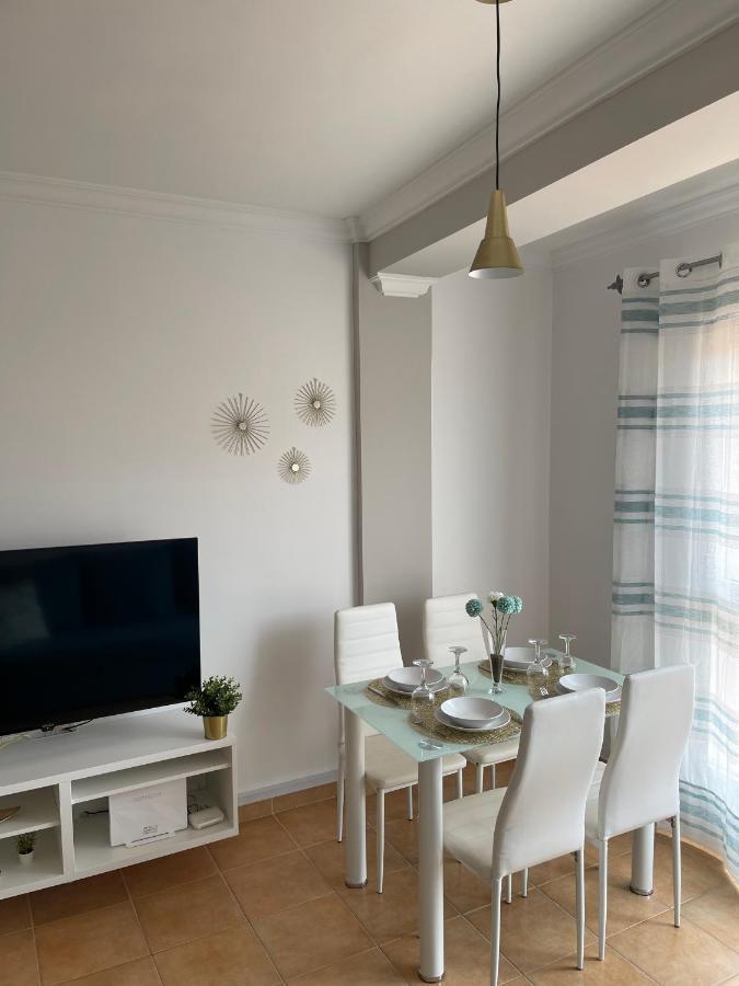 Atico "Turquesa Beach" Con Piscina, Terraza Y Barbacoa Sardina Bagian luar foto