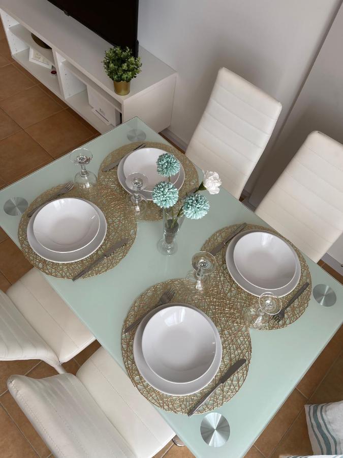 Atico "Turquesa Beach" Con Piscina, Terraza Y Barbacoa Sardina Bagian luar foto