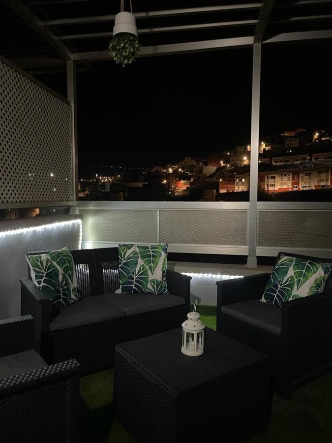 Atico "Turquesa Beach" Con Piscina, Terraza Y Barbacoa Sardina Bagian luar foto